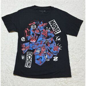 Spider-Man Marvel x Ecko Scrappy T-Shirt Black Size M 100% Cotton